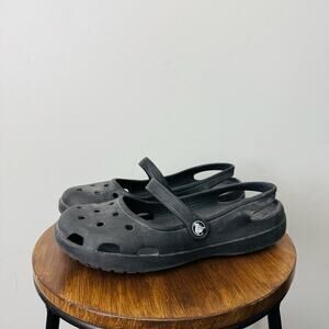 Crocs Black Shanya Mary Jane Women’s Size 9